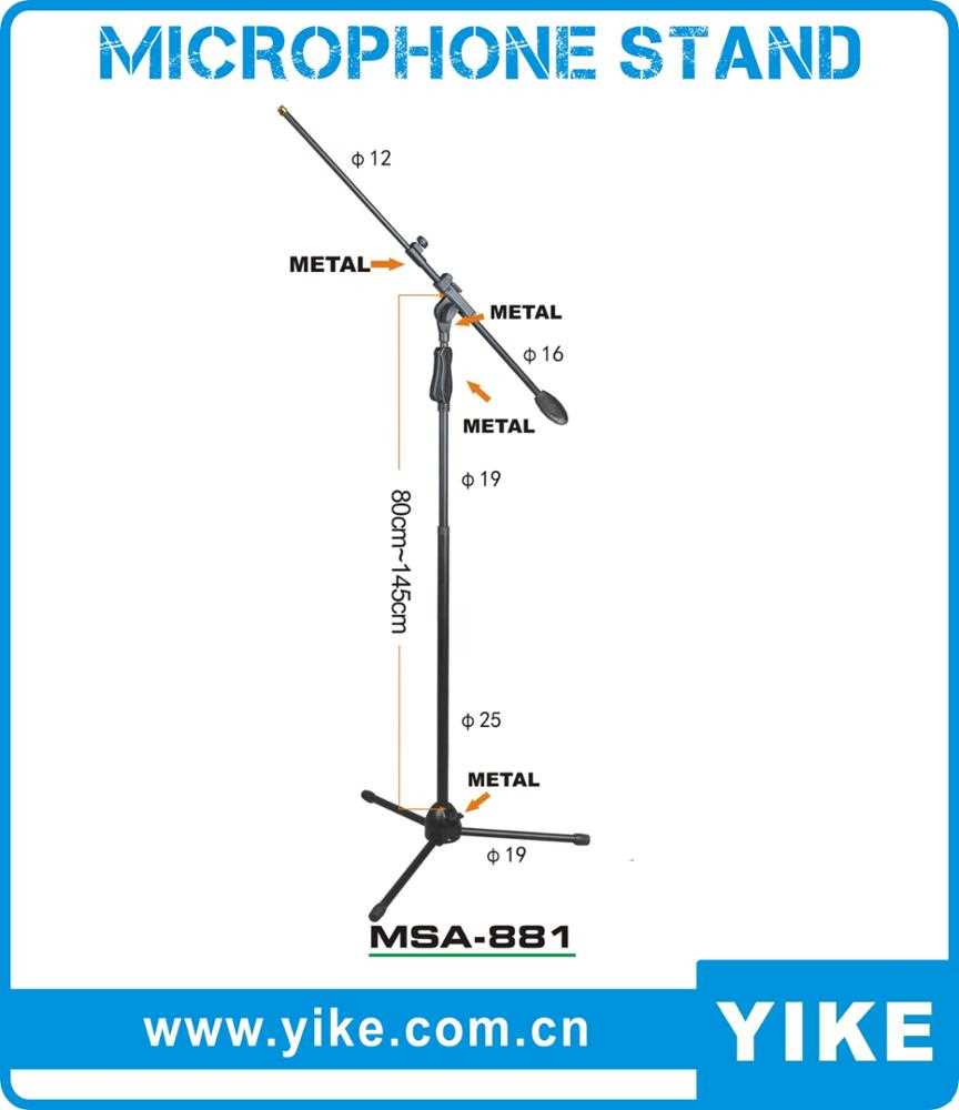 mic stand parts diagram