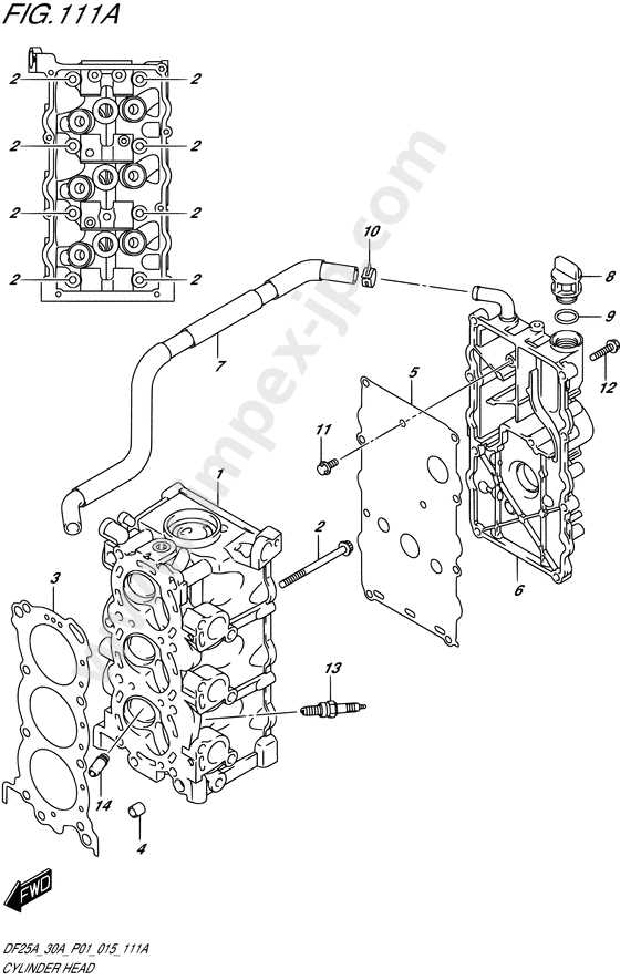 suzuki outboard parts diagrams