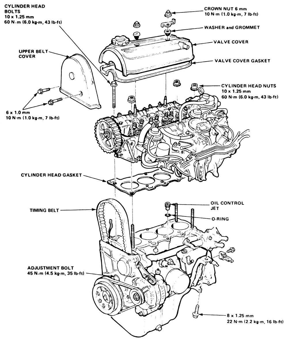 2008 honda civic engine parts diagram