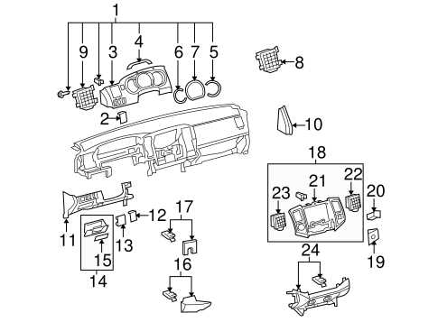 2011 toyota tacoma parts diagram