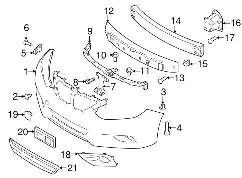 nissan altima body parts diagram