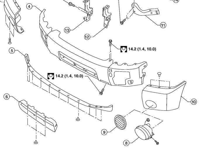 nissan armada parts diagram