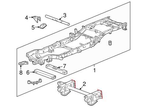 2013 gmc sierra parts diagram