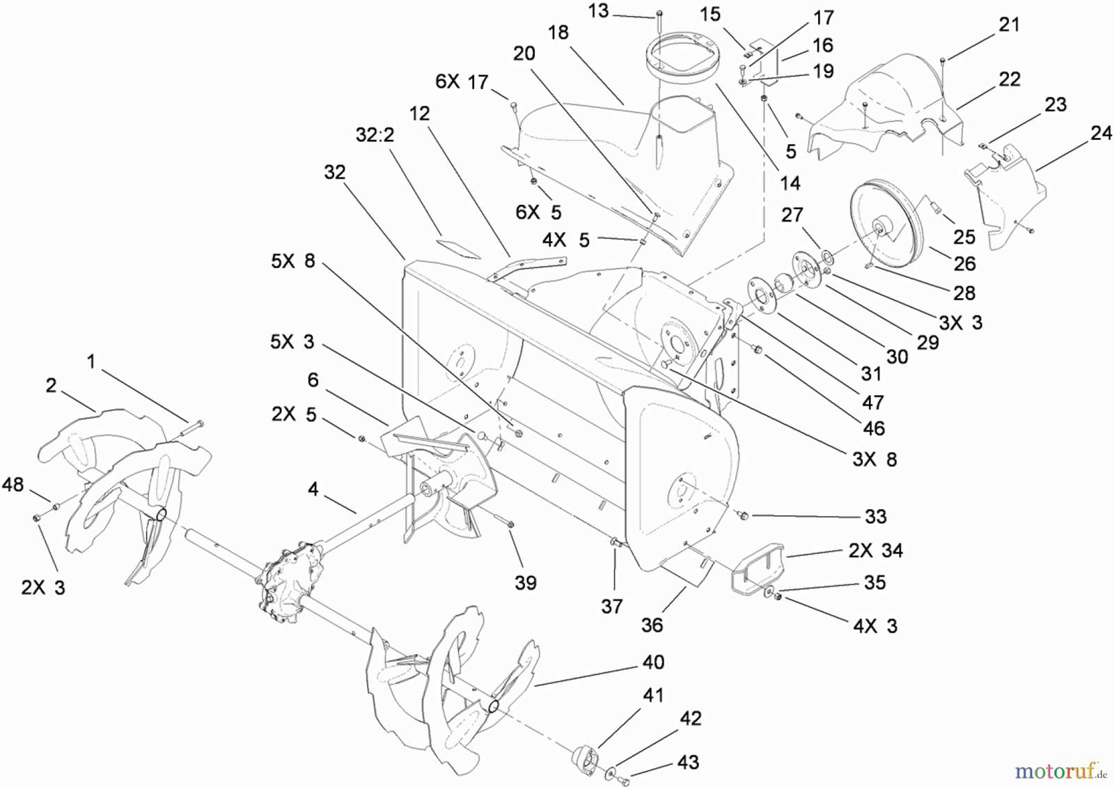 ariens 1028 snowblower parts diagram