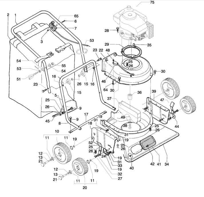 mcculloch leaf blower parts diagram