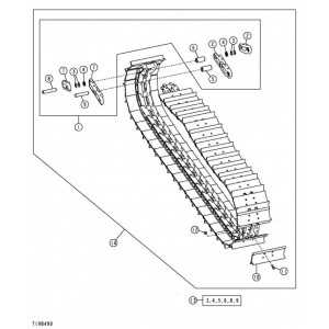 john deere 450j parts diagram