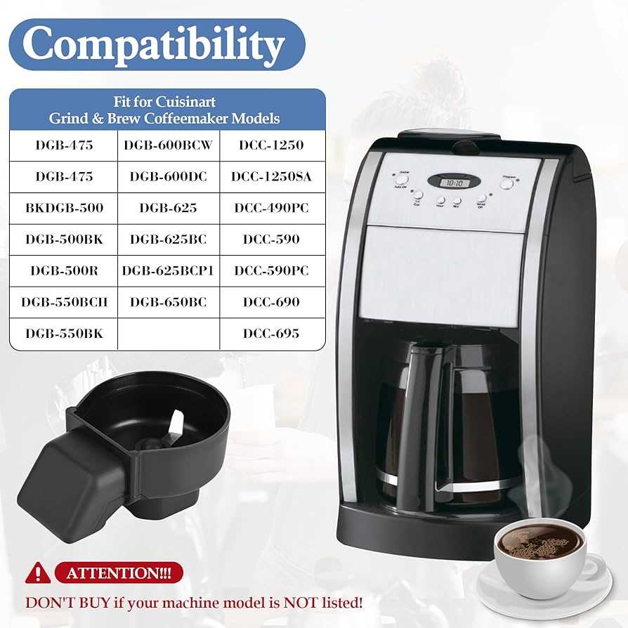 cuisinart dcc 1200 parts diagram