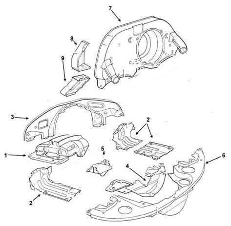 2004 vw beetle parts diagram