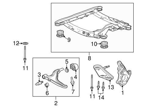 2010 cadillac srx parts diagram