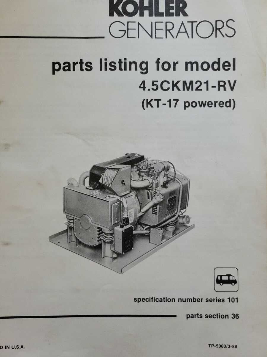 onan 5000 generator parts diagrams