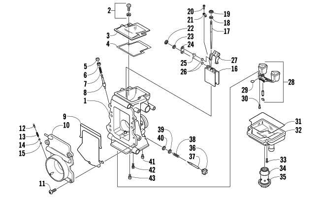 lawn mower carburetor parts diagram