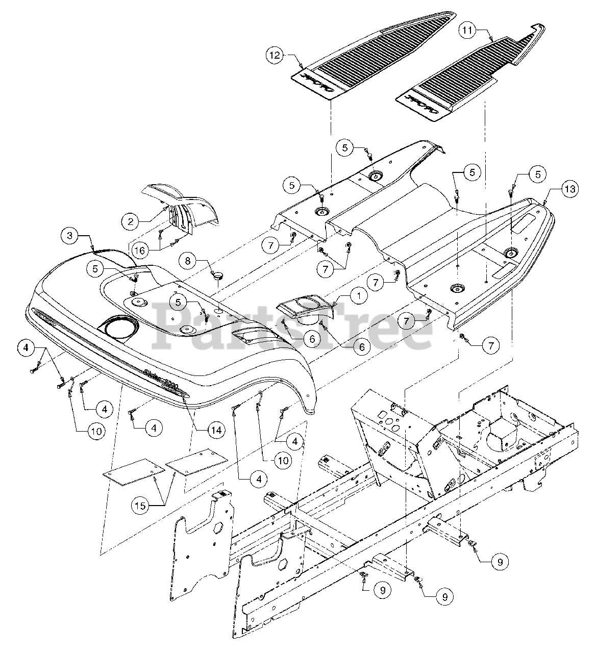 cub cadet 2186 parts diagram