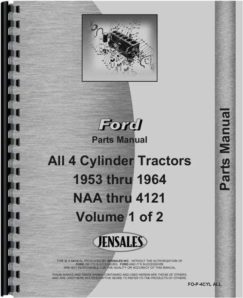 ford 600 tractor parts diagram