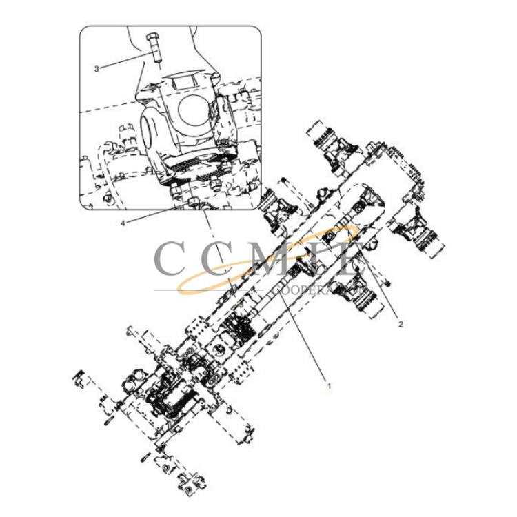 truck transmission parts diagram