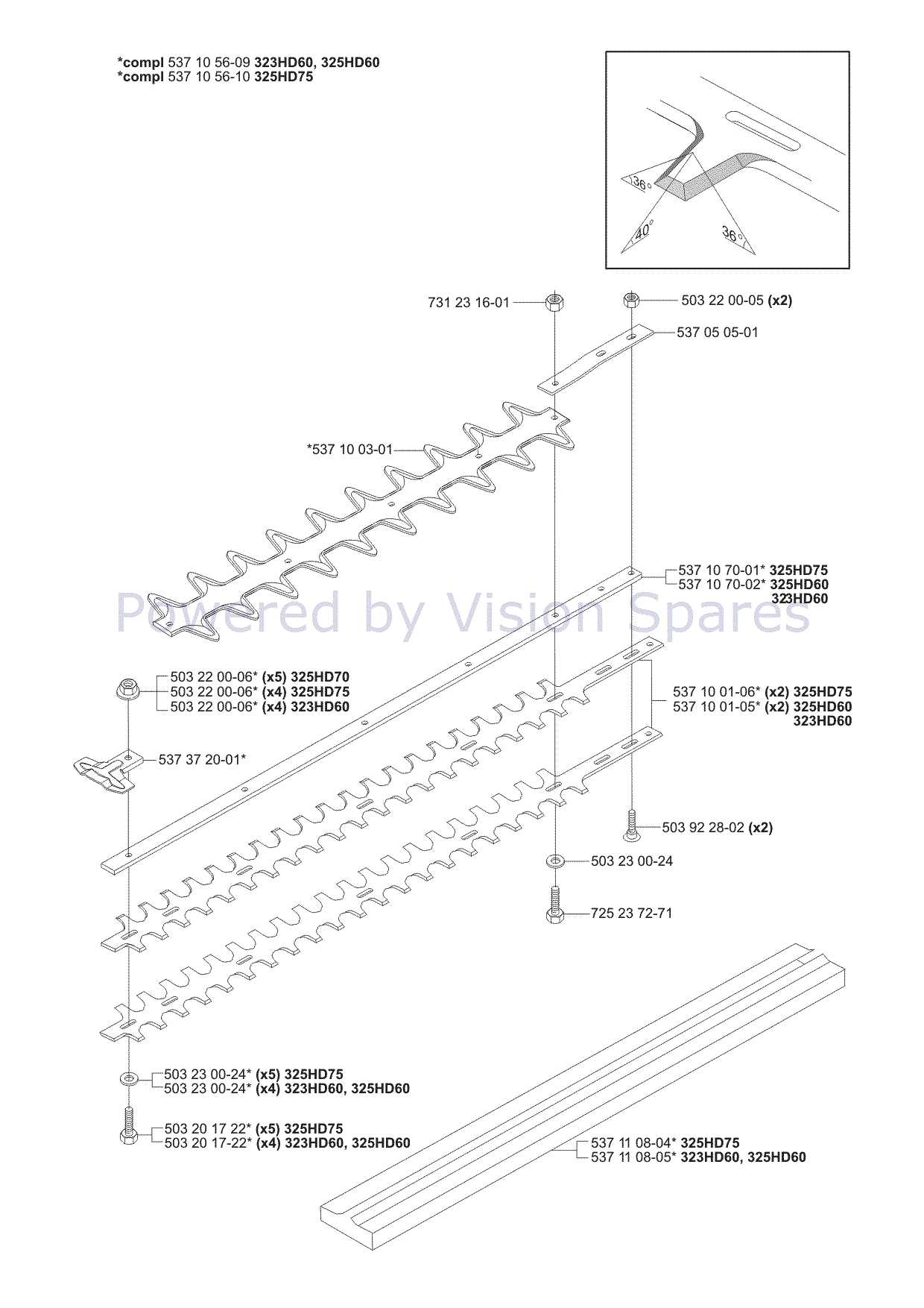 husqvarna hedge trimmer parts diagram