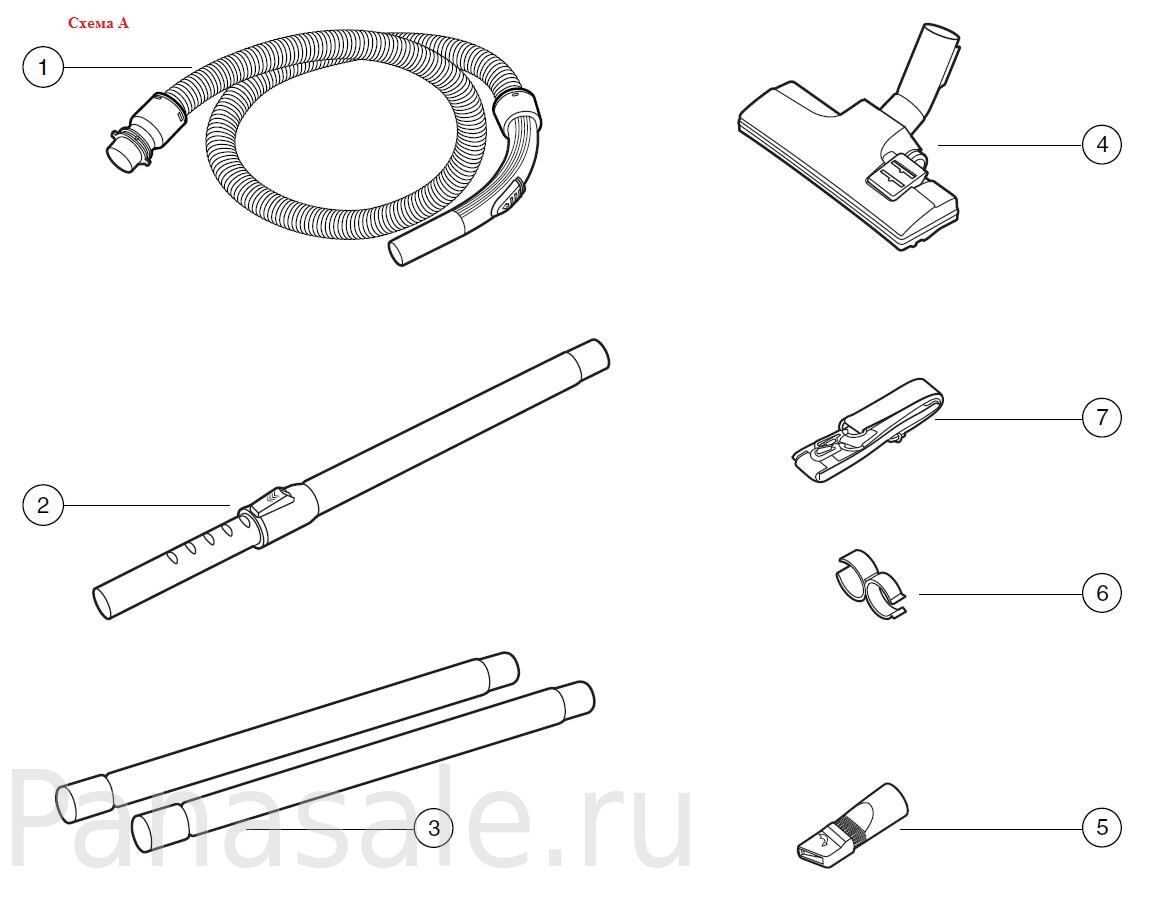 panasonic vacuum parts diagram