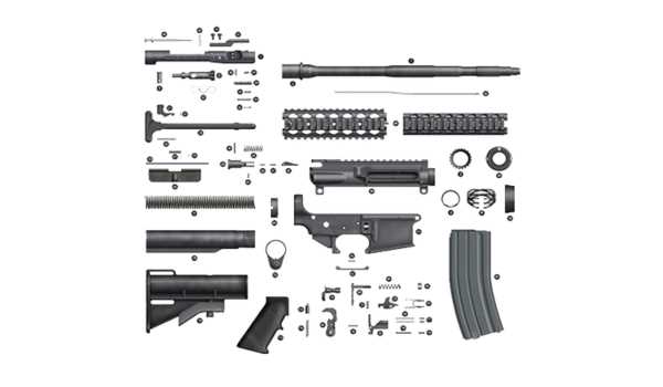 parts of an ar 15 diagram