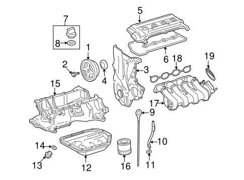 2007 toyota yaris parts diagram