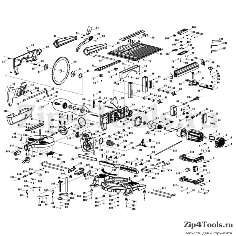 dewalt 788 parts diagram