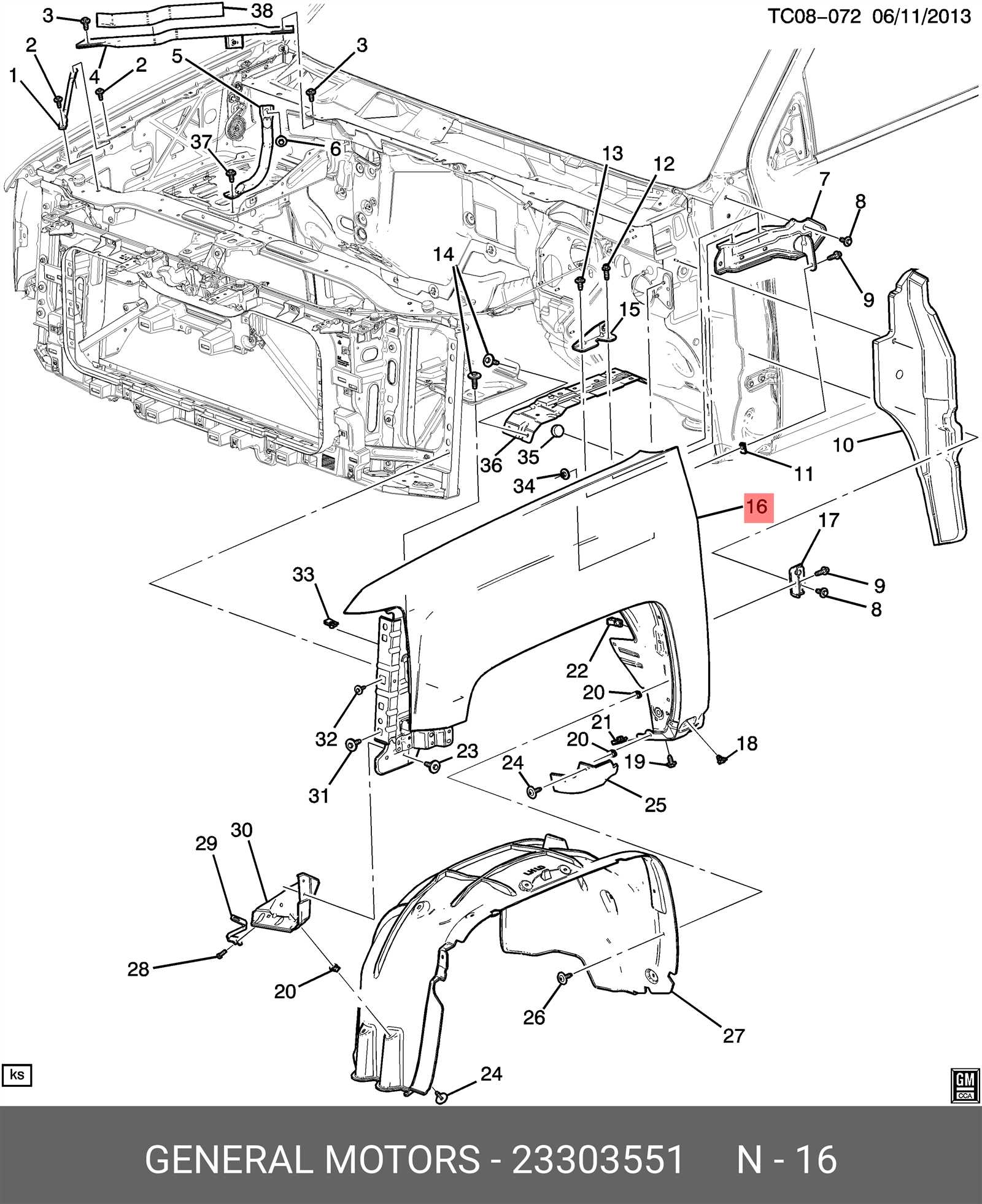 2014 chevy silverado parts diagram