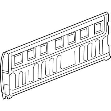 toyota tacoma tailgate parts diagram