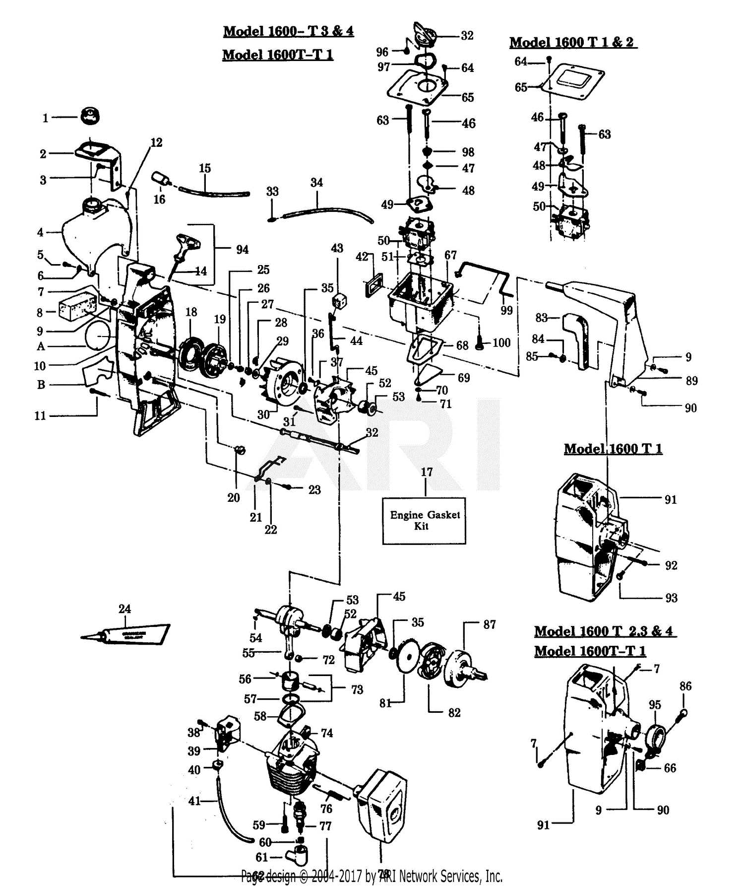 poulan pro trimmer parts diagram