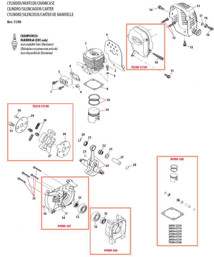 poulan pro trimmer parts diagram