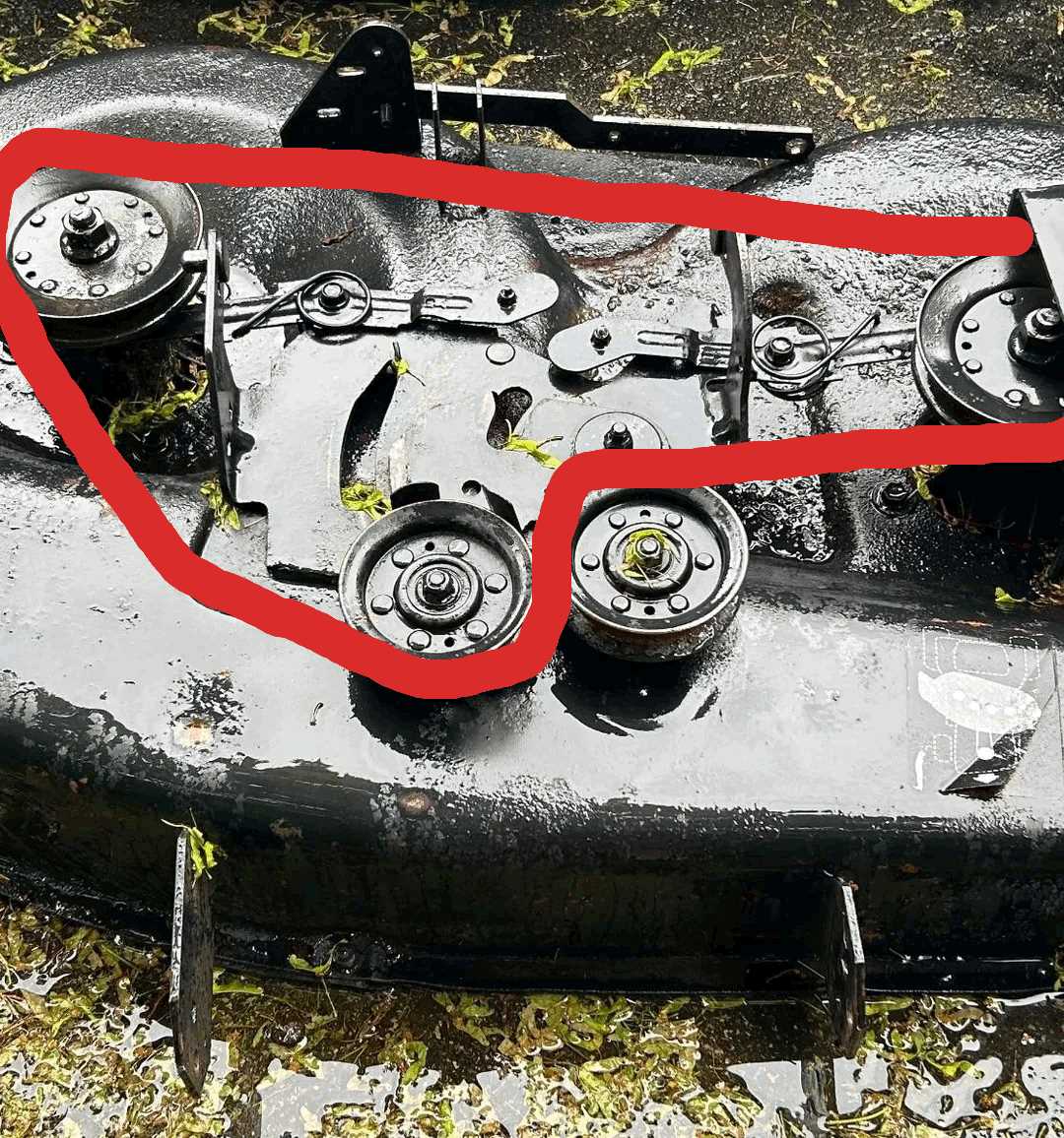 bolens 38 riding mower parts diagram