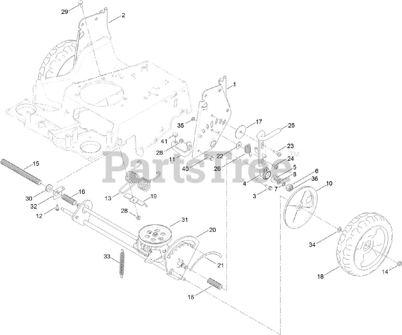 toro 30 turfmaster parts diagram