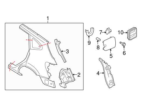 2012 nissan rogue parts diagram