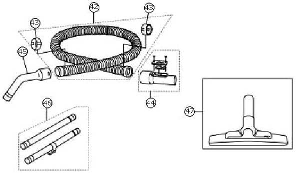 panasonic vacuum parts diagram