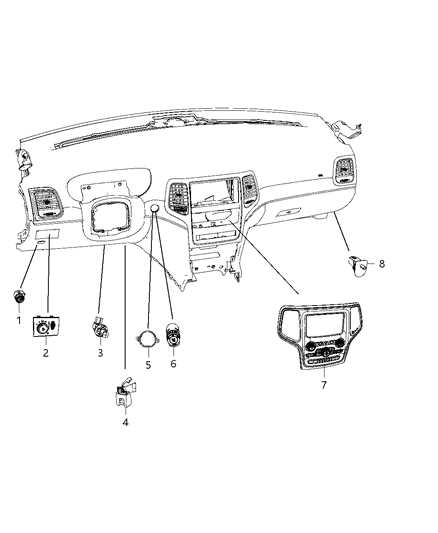 2019 jeep grand cherokee parts diagram