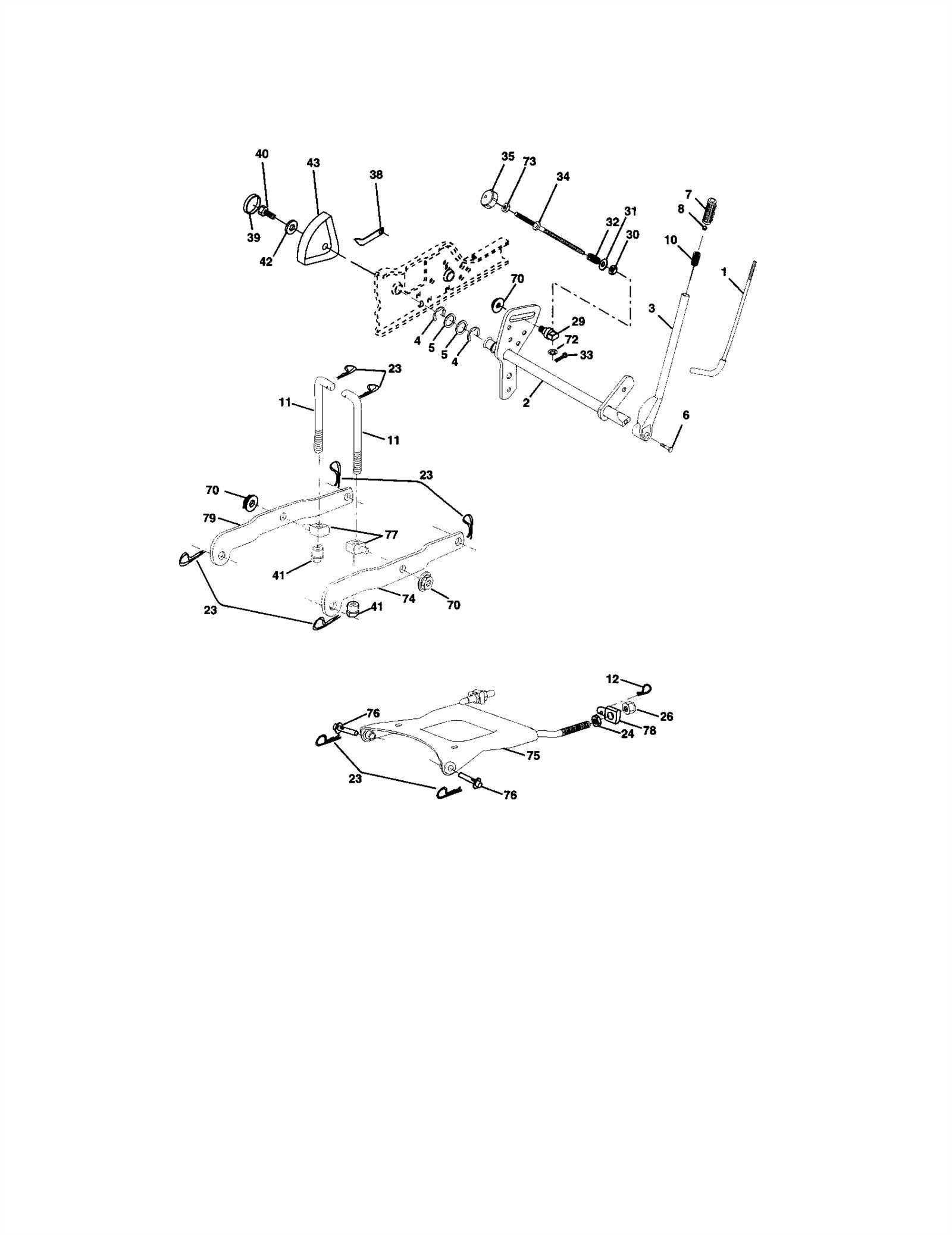 craftsman dgt6000 parts diagram