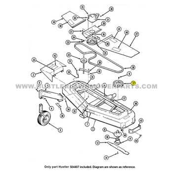 john deere 755 mower deck parts diagram