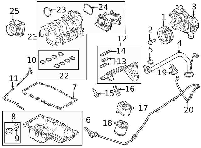 ford body parts diagram