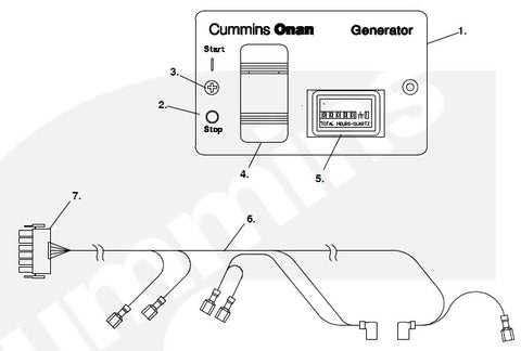 onan 5000 generator parts diagrams