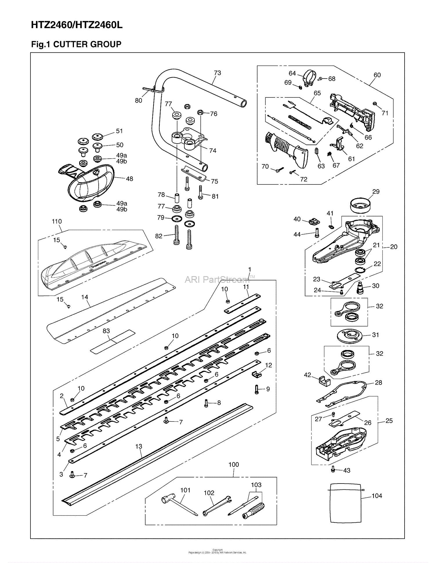 redmax trimmer parts diagram