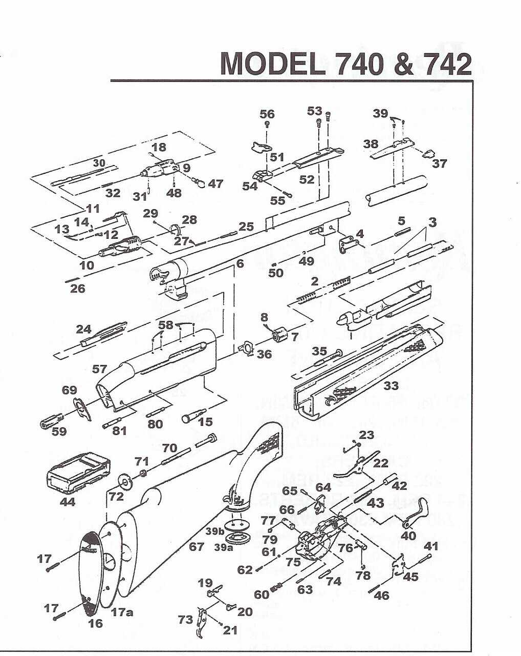 remington 783 parts diagram