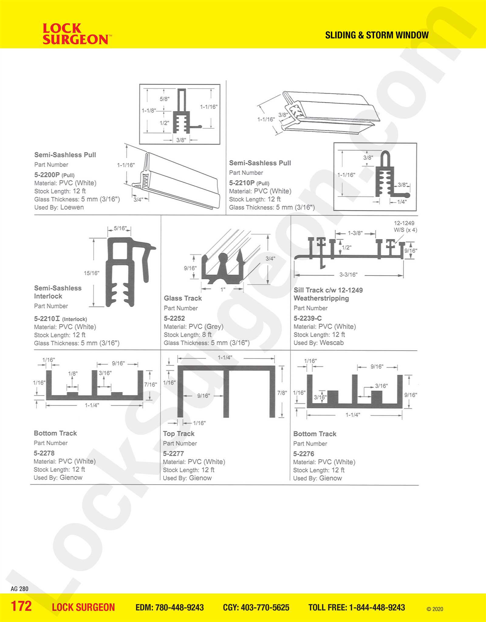 replacement window parts diagram