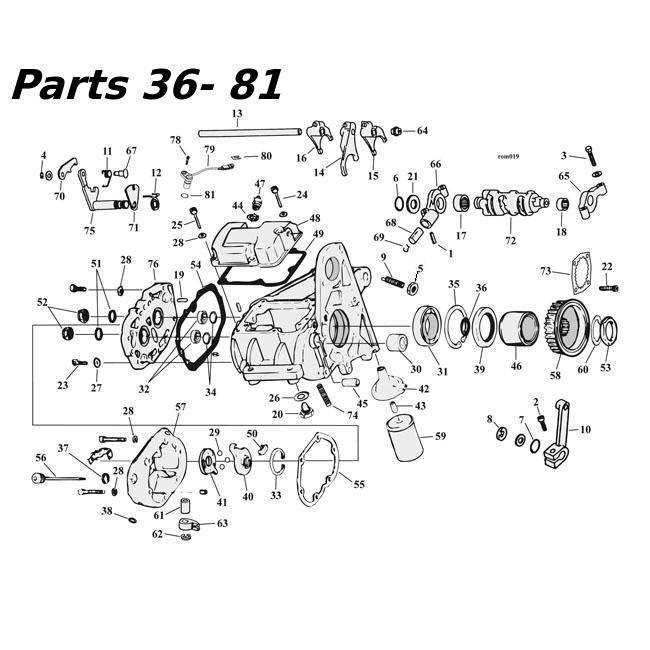 revtech transmission parts diagram