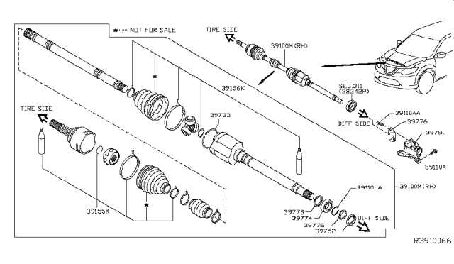 2016 nissan rogue parts diagram