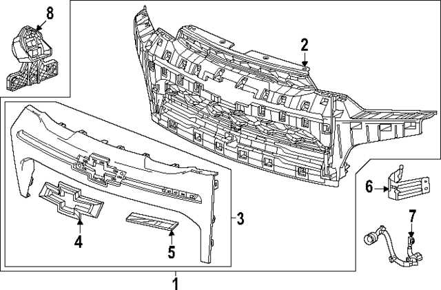 2017 chevy colorado parts diagram