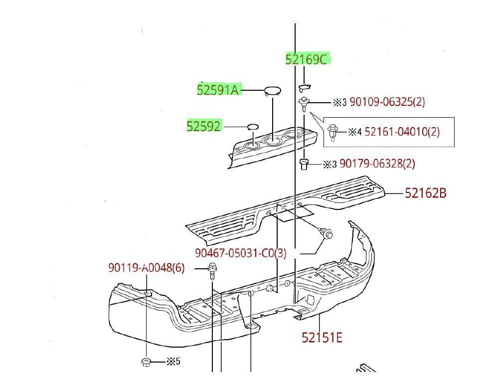 2007 tacoma parts diagram