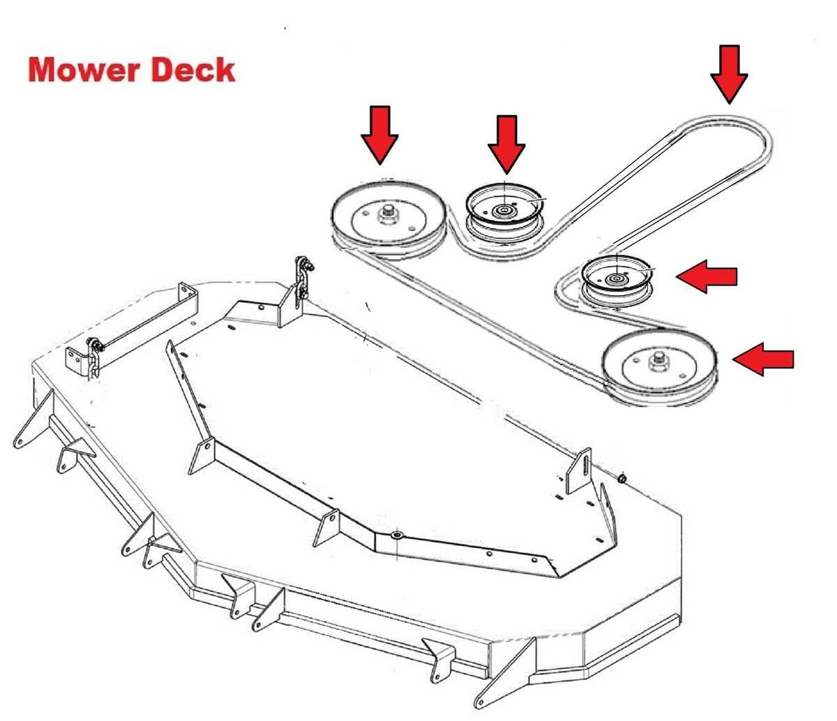 husqvarna 46 inch mower deck parts diagram