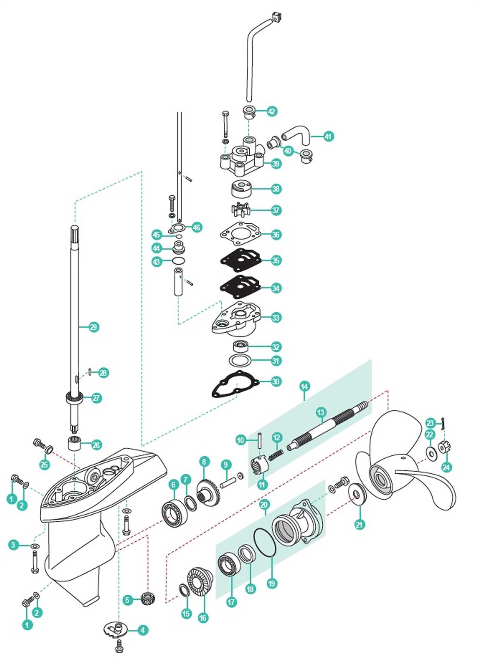 9.8 hp mercury outboard parts diagram