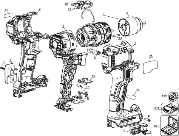 dewalt dcf887 parts diagram