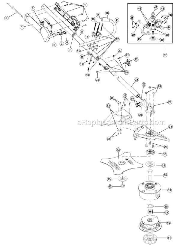 ryobi full crank 2 cycle parts diagram