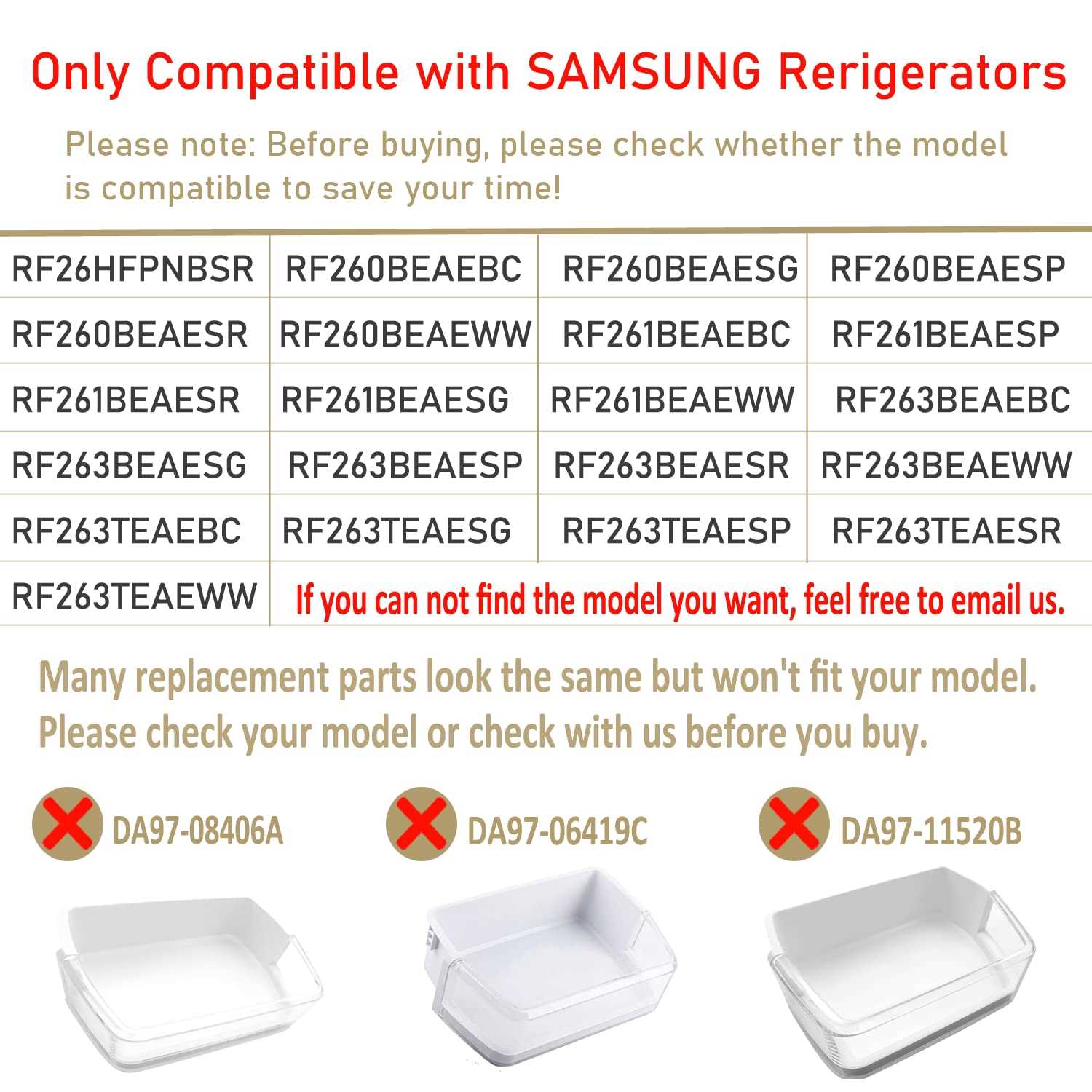 samsung rf261beaesr parts diagram