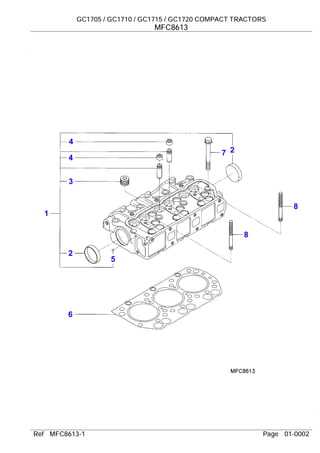 massey ferguson gc1710 parts diagram