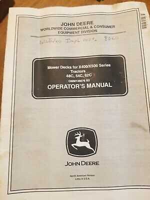 john deere x500 54 mower deck parts diagram